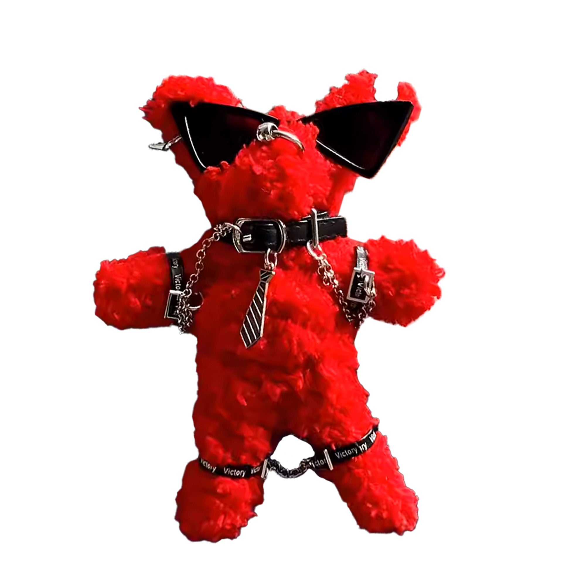 Neon Punk Handmade Designer Toy Bag Charm