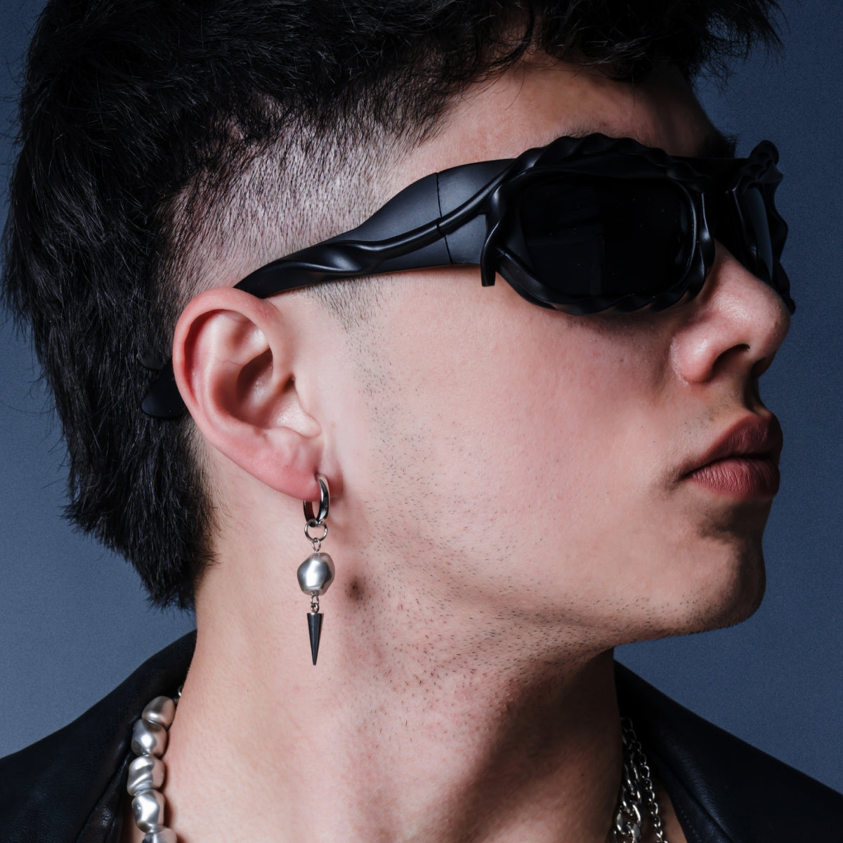 KOMETA Dark Matter Earrings