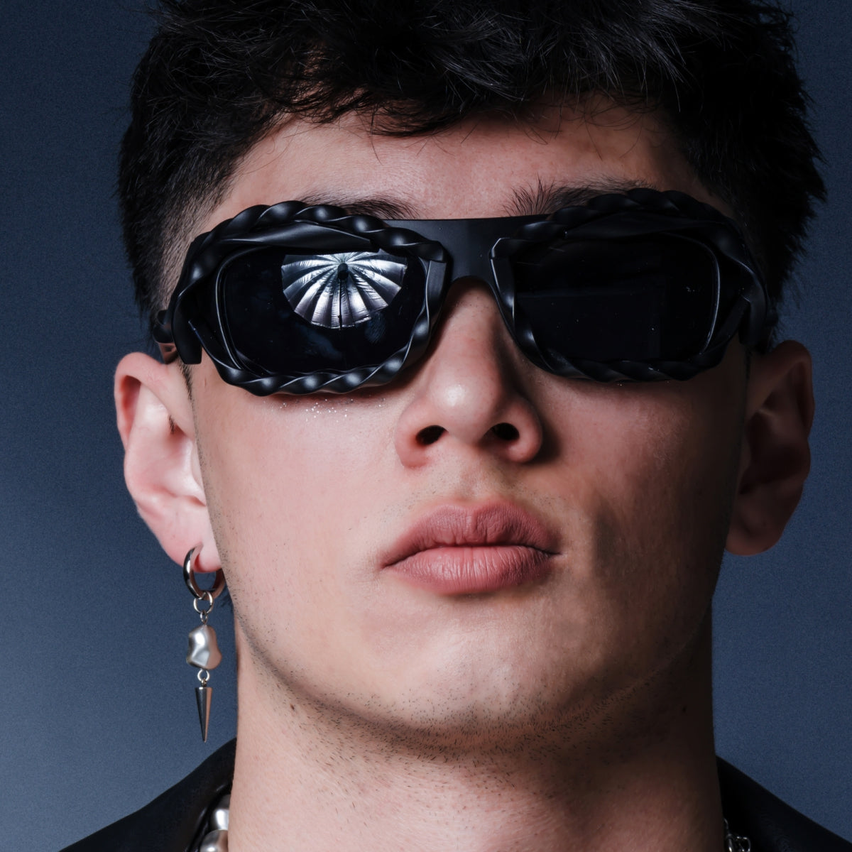 KOMETA Dark Matter Earrings