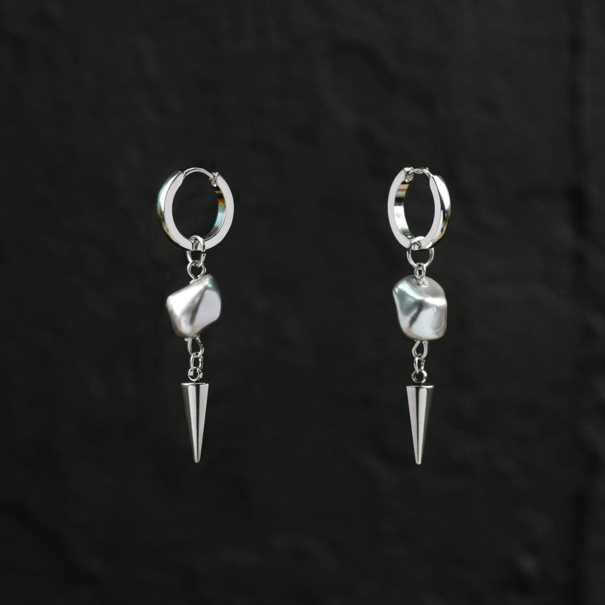KOMETA Dark Matter Earrings