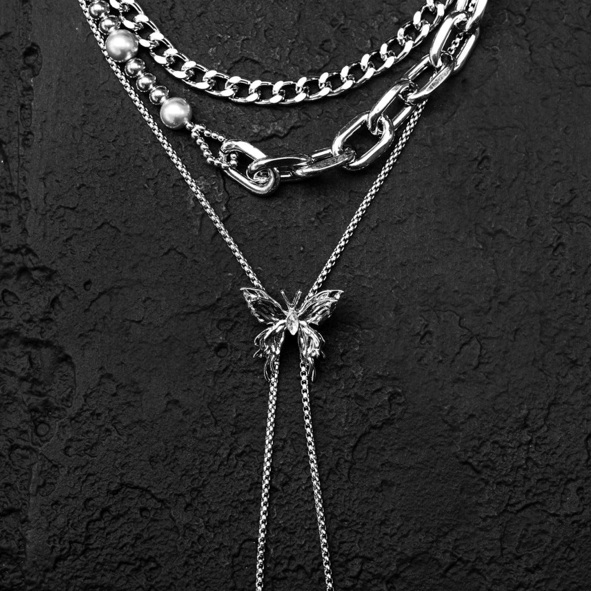 Collier Aile au clair de lune