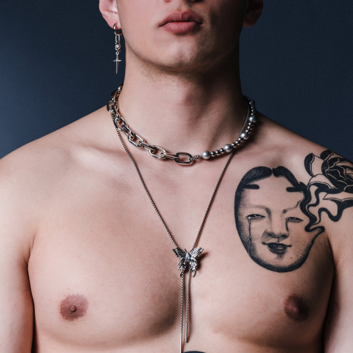 Collier Aile au clair de lune
