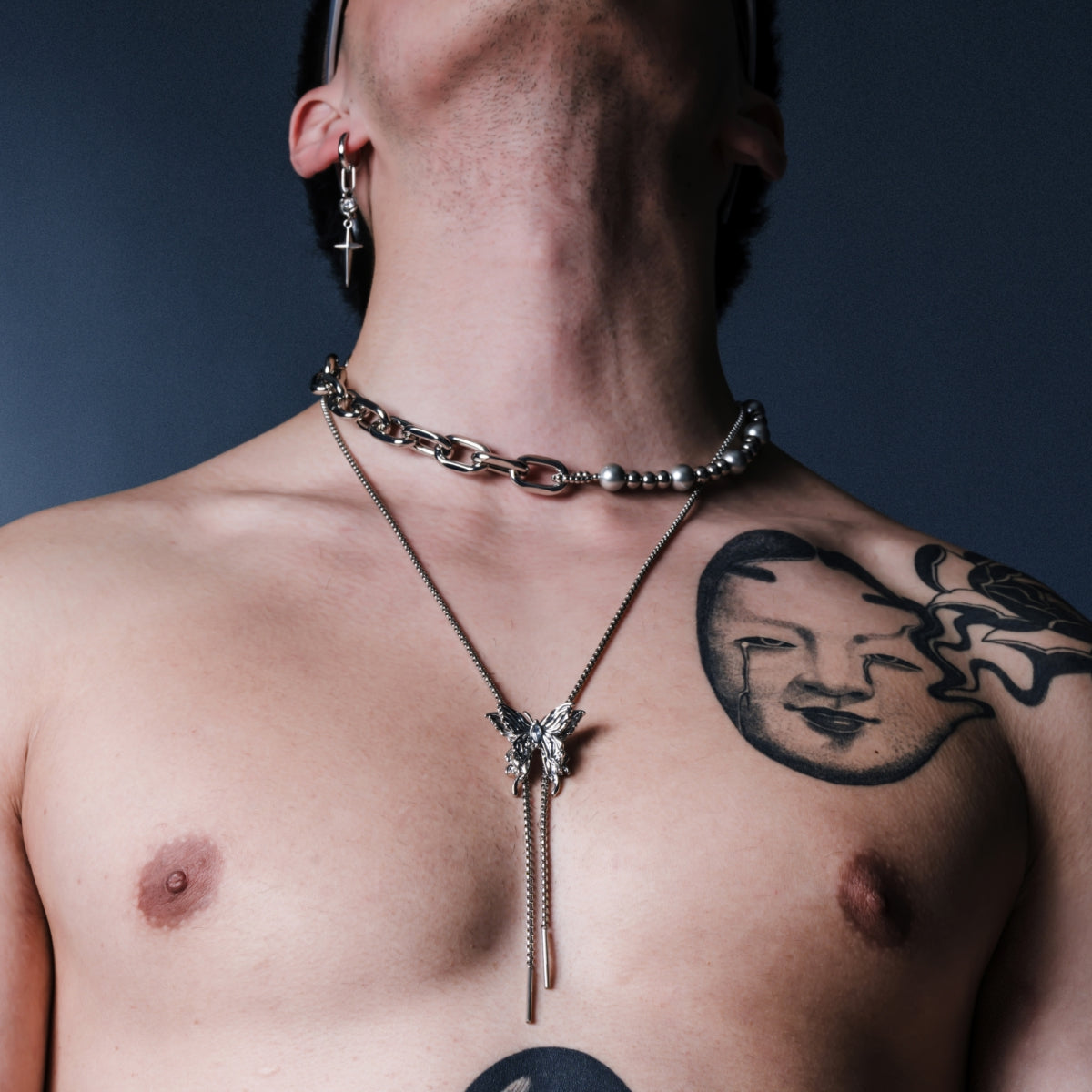 Collier Aile au clair de lune
