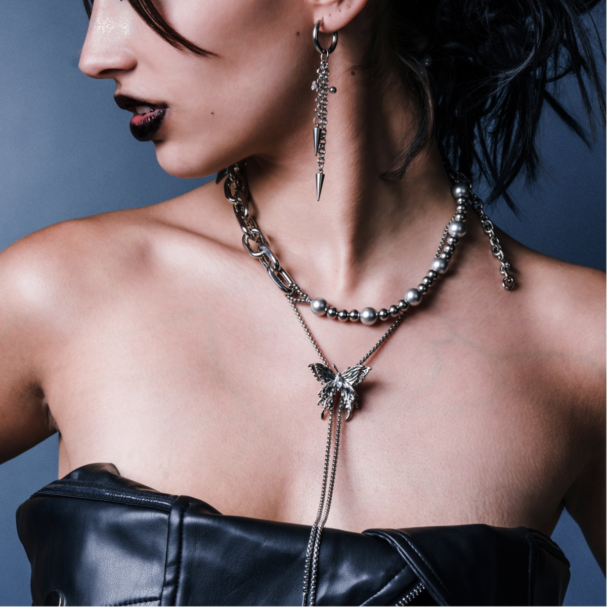 Collier Aile au clair de lune