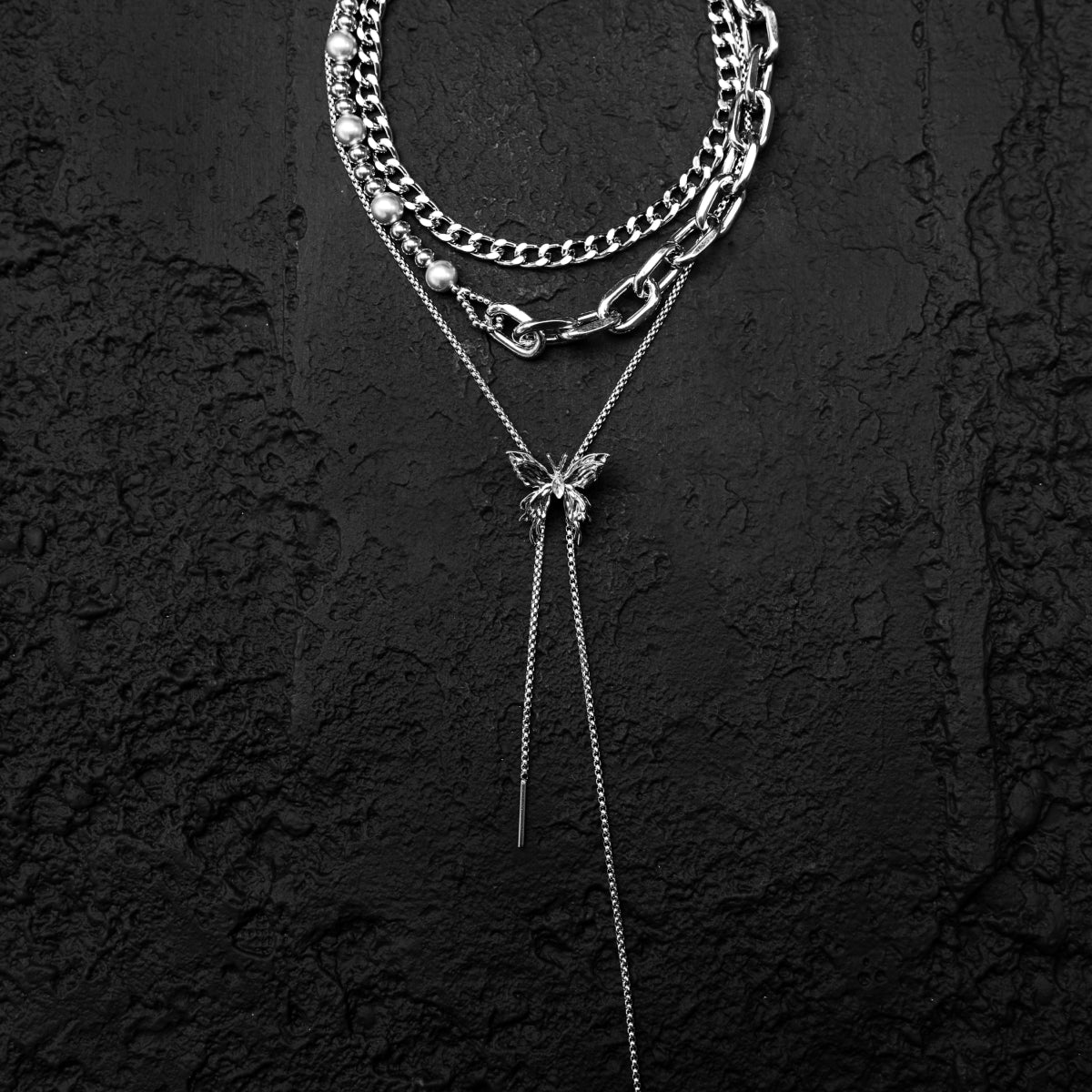Collier Aile au clair de lune