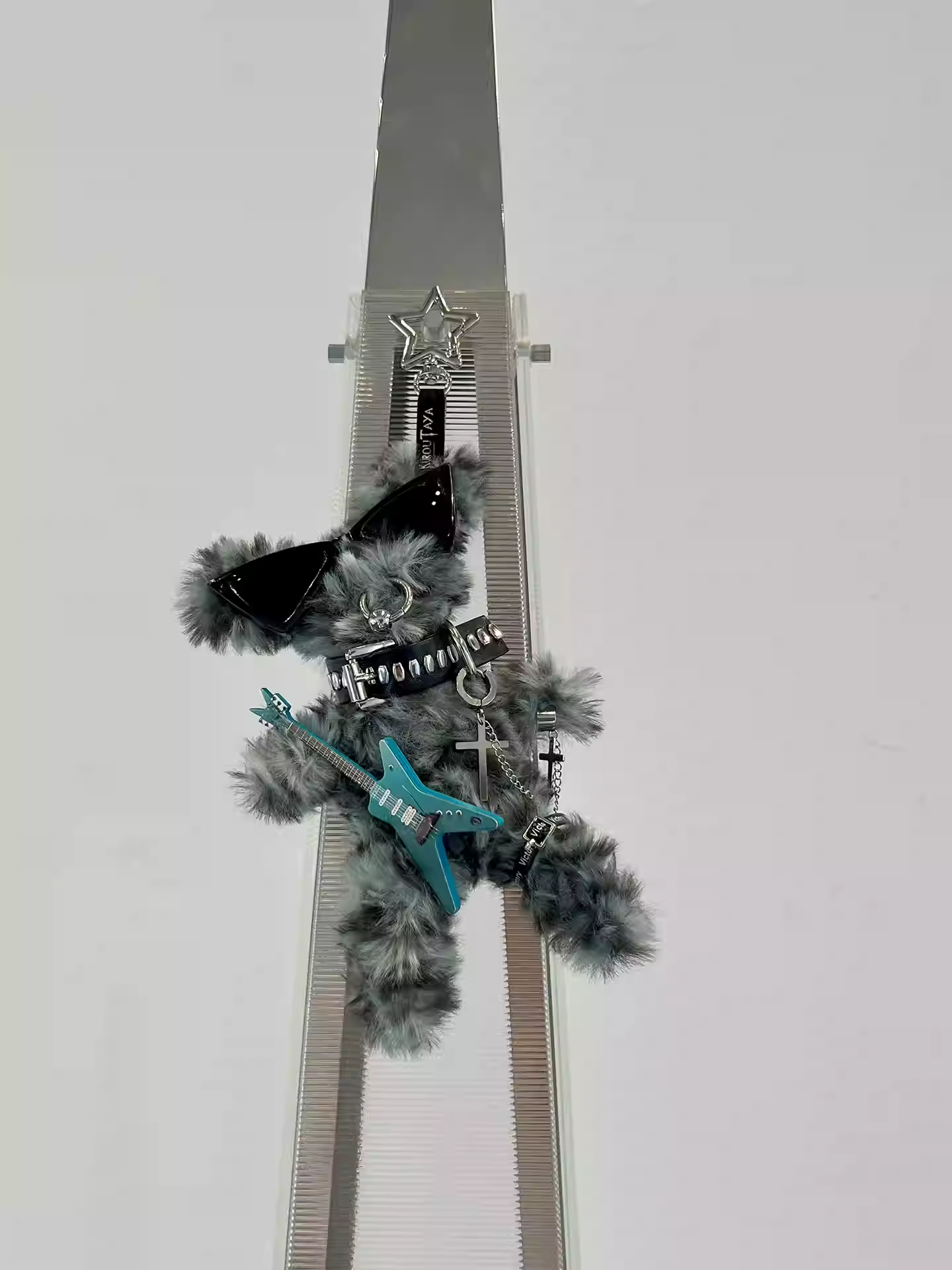 Neon Punk Handmade Designer Toy Bag Charm