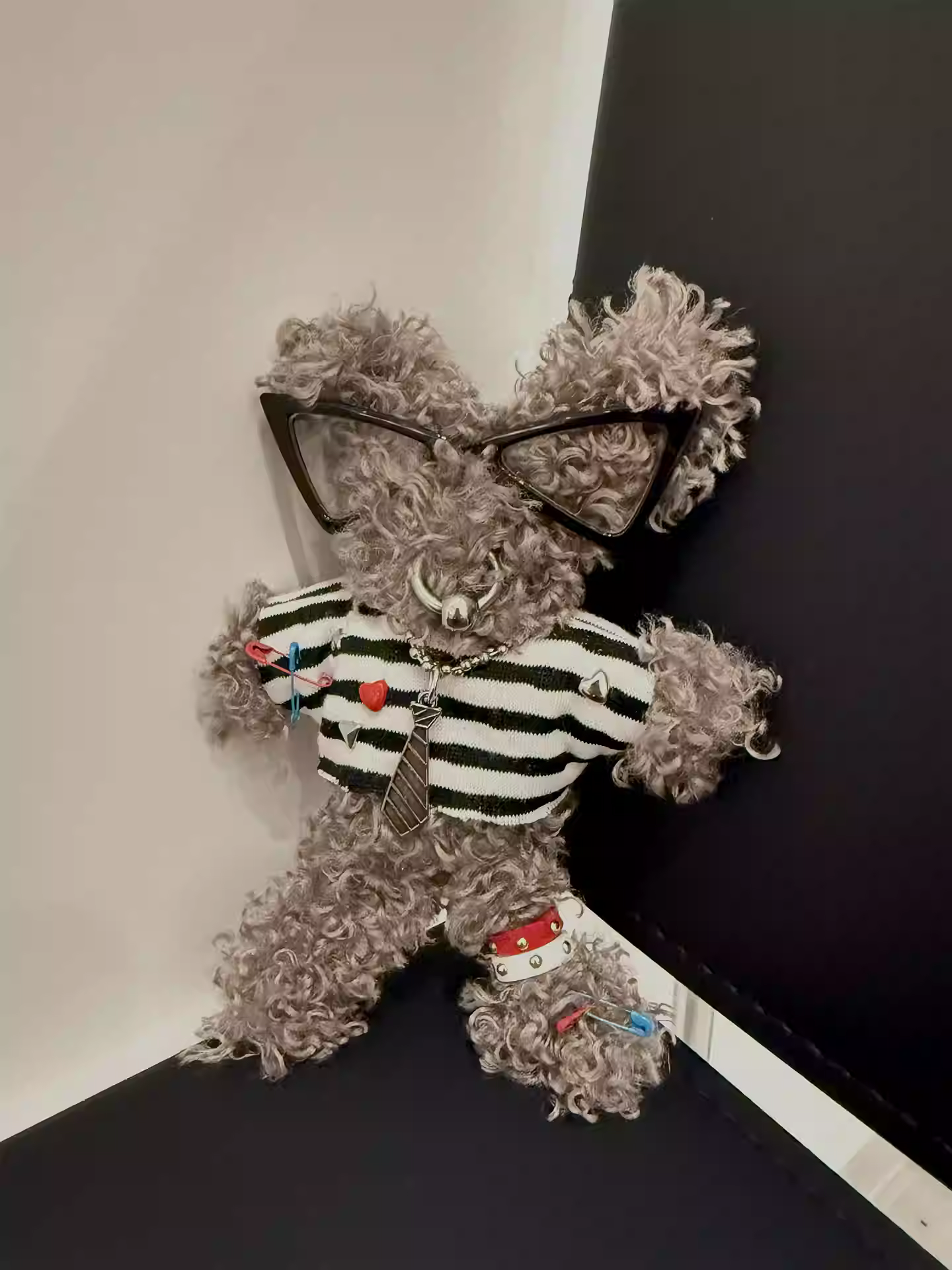 Neon Punk Handmade Designer Toy Bag Charm