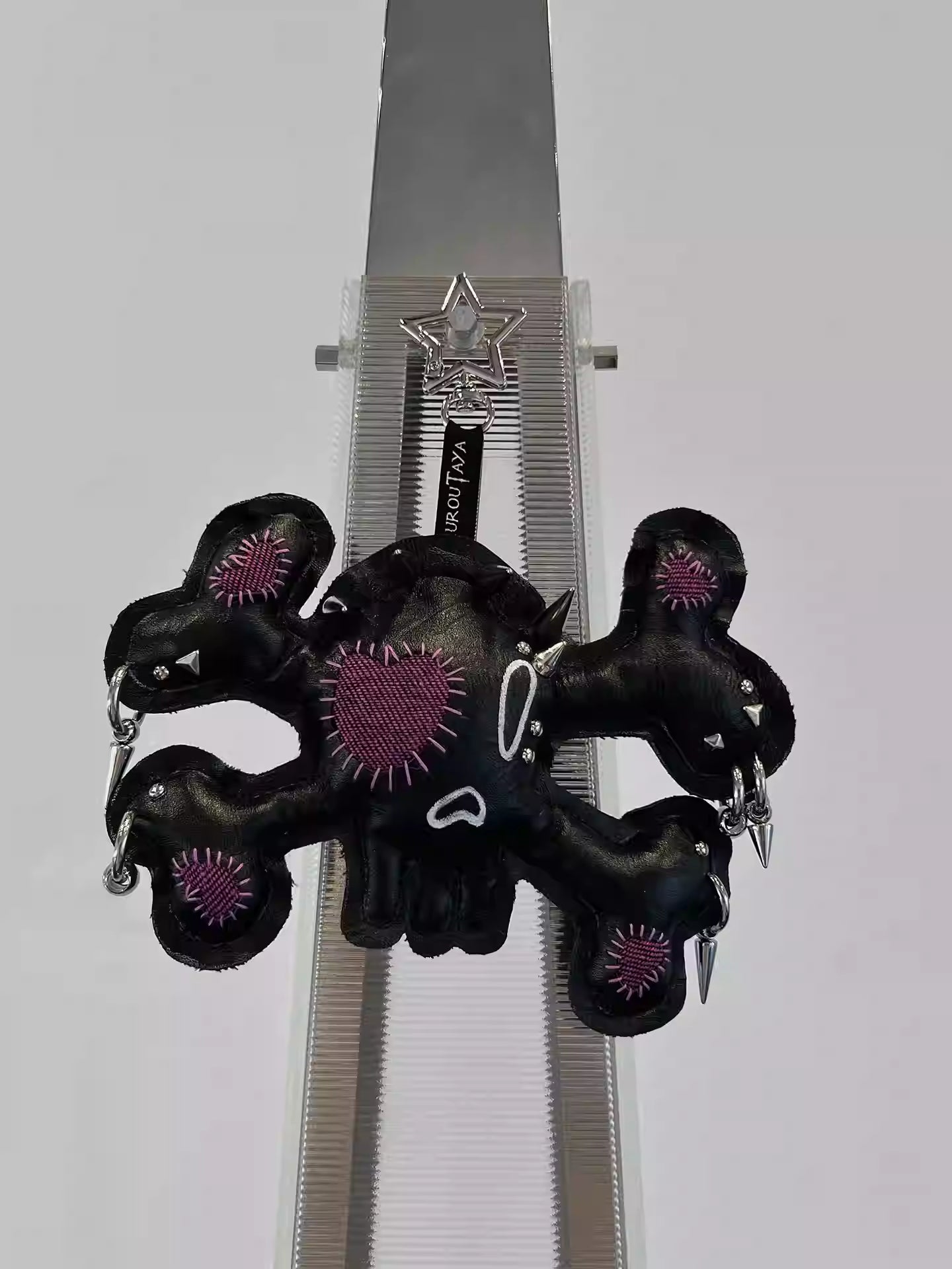 Midnight Fantasy Diary Weird Hand-painted Graffiti Pendant