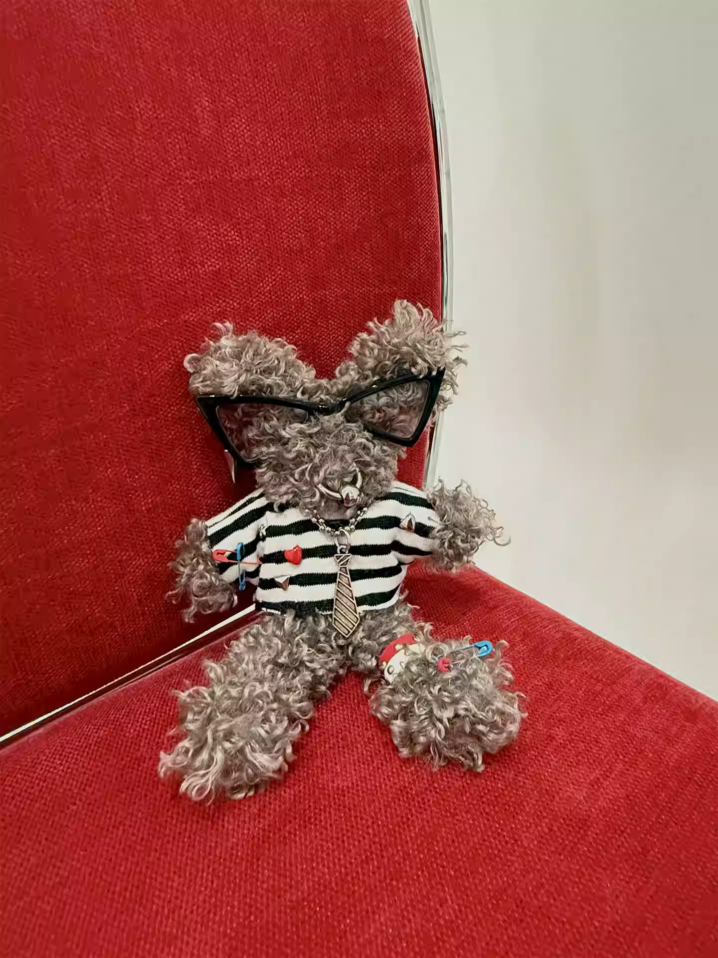 Neon Punk Handmade Designer Toy Bag Charm