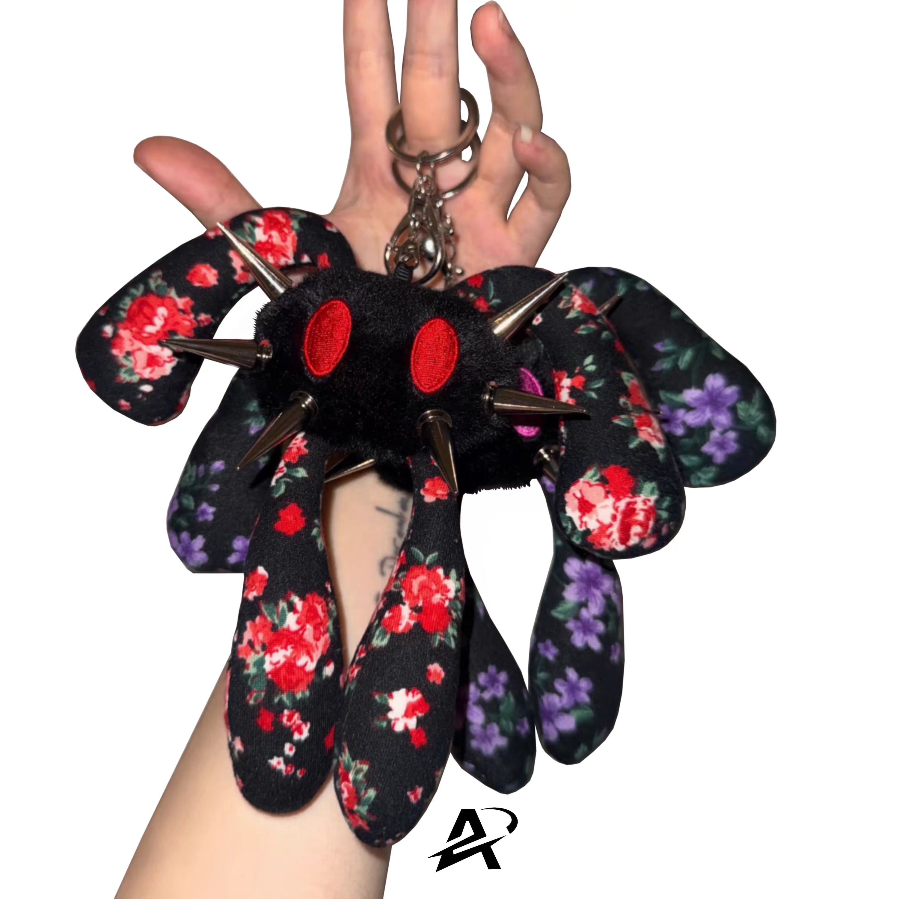 Anti Cony Four-Eared Punk Rabbit Keychain Plush Charm