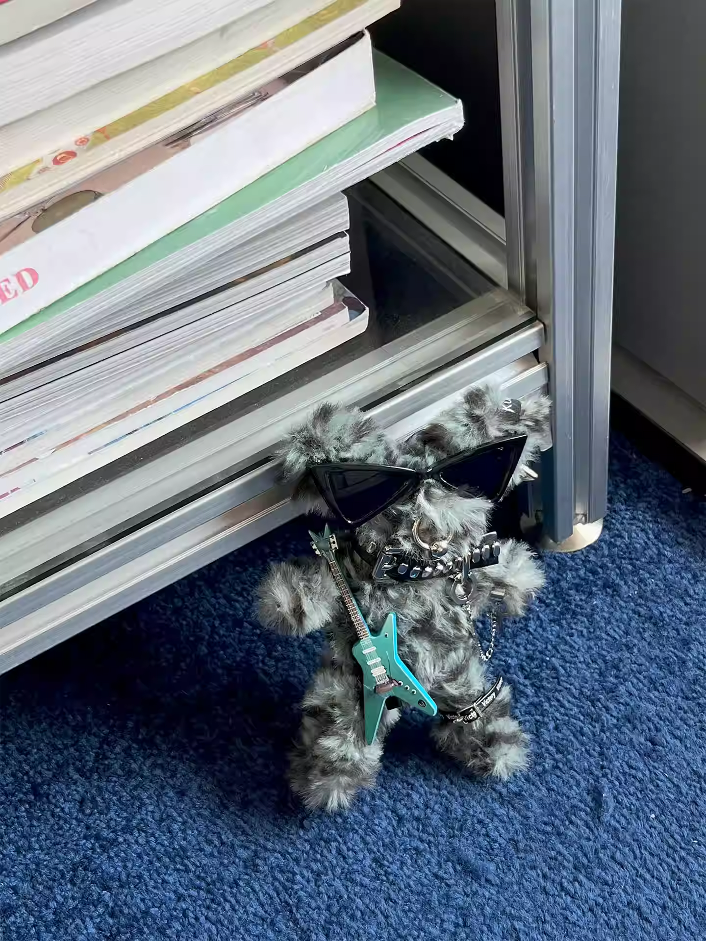 Neon Punk Handmade Designer Toy Bag Charm