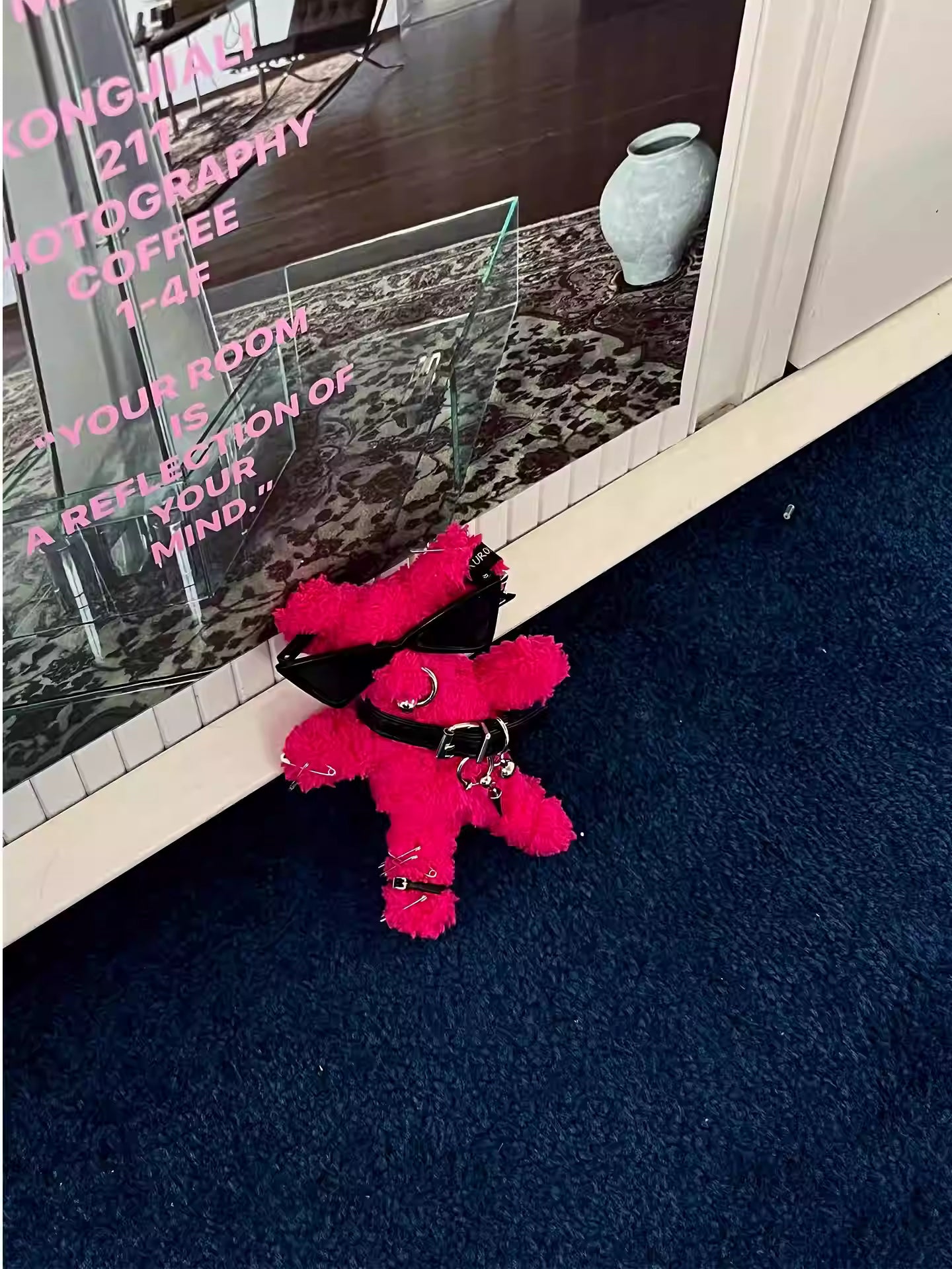 Neon Punk Handmade Designer Toy Bag Charm