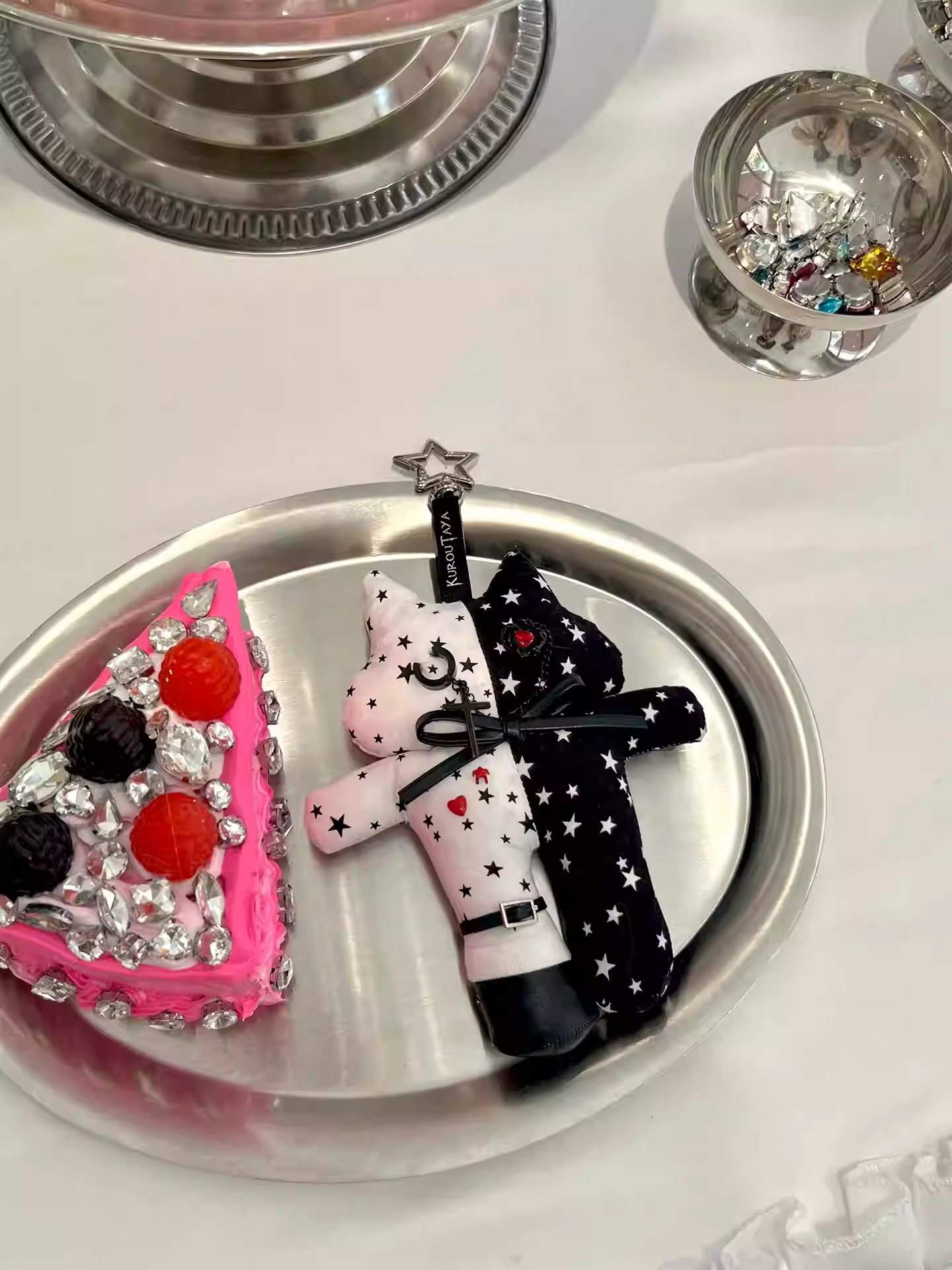 Starblood Twin Pact Plush Handmade Designer Toy Bag Charm