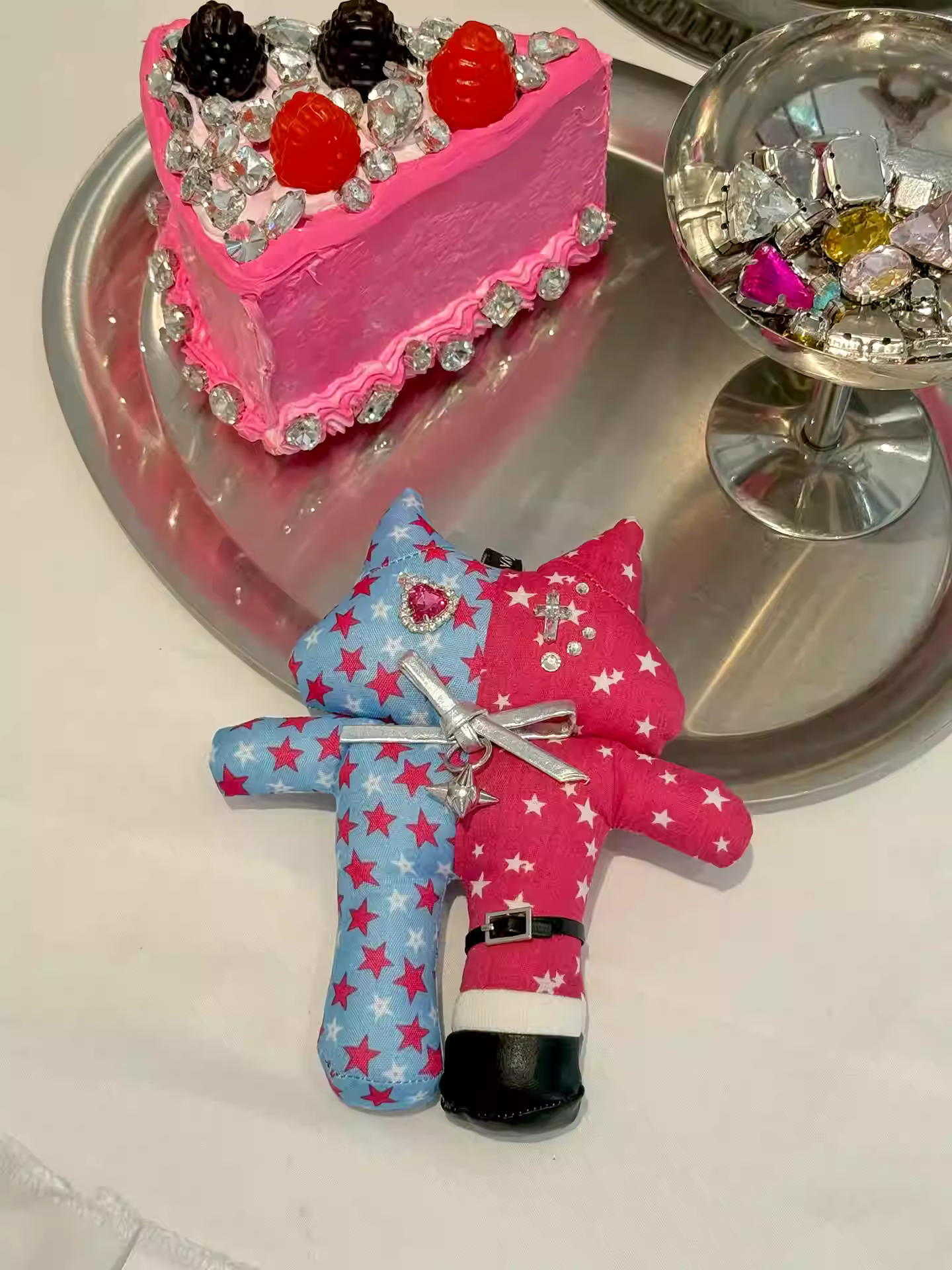 Starblood Twin Pact Plush Handmade Designer Toy Bag Charm