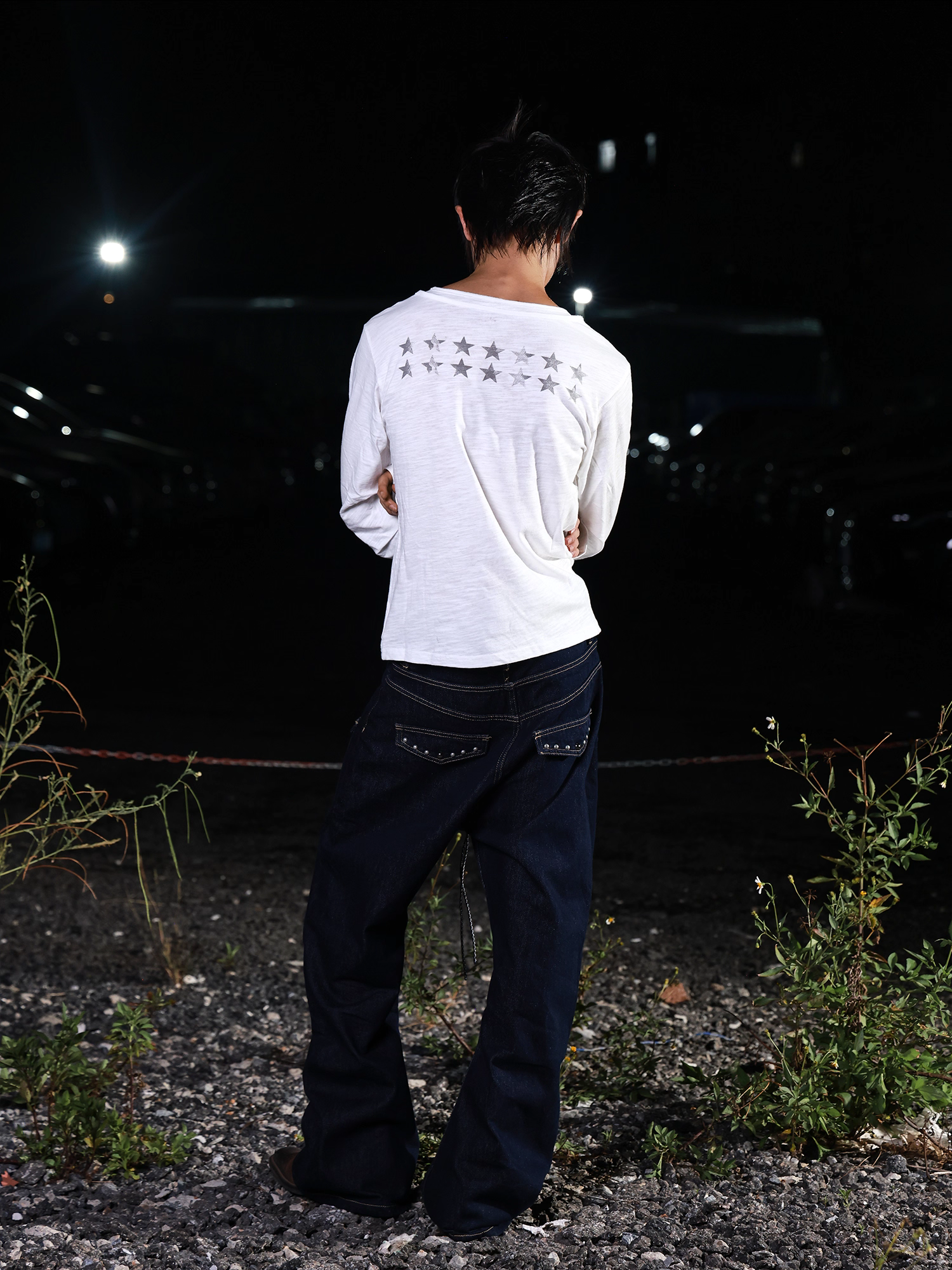 Skull Double-Collar Base Layer Top