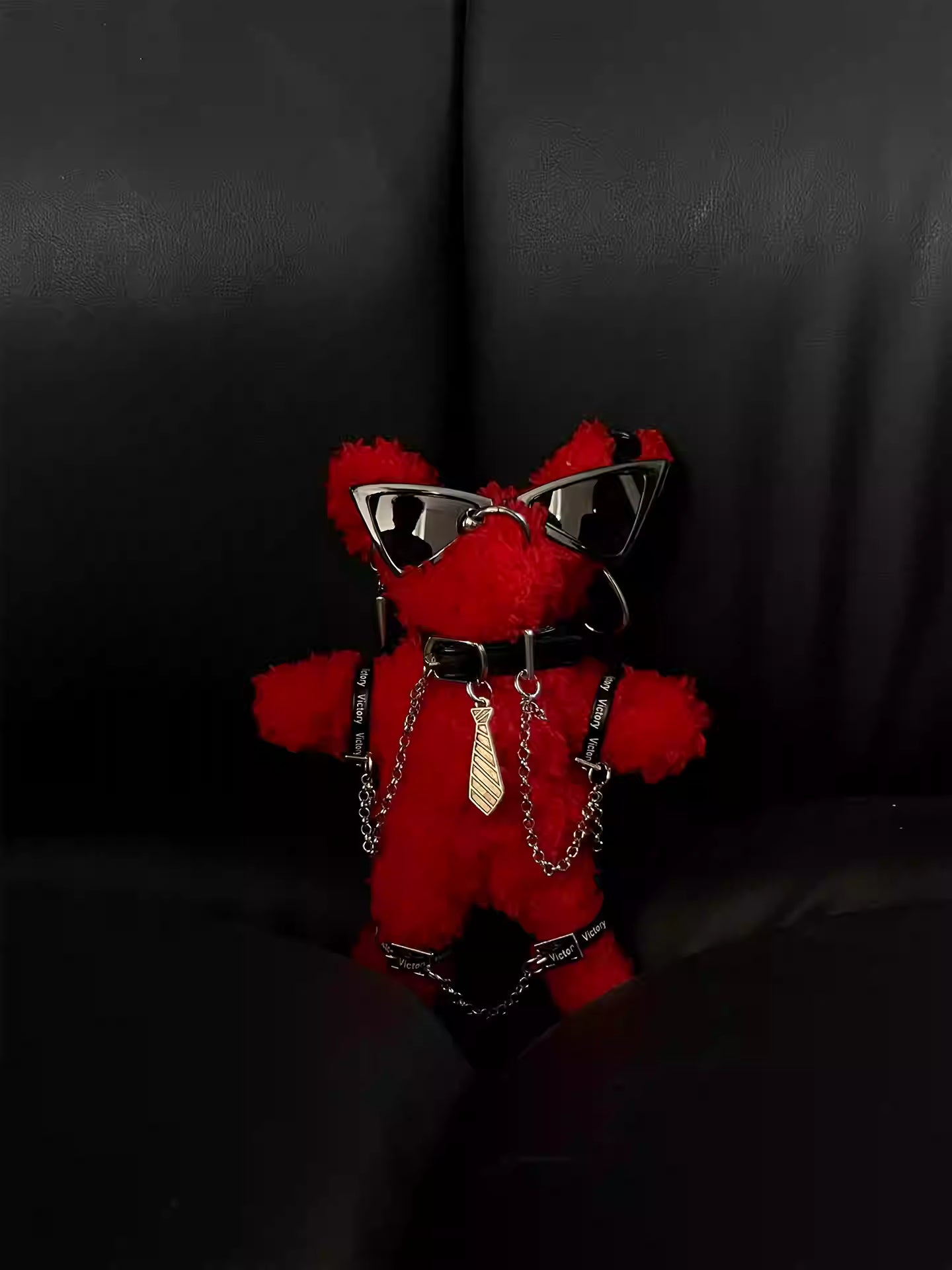 Neon Punk Handmade Designer Toy Bag Charm