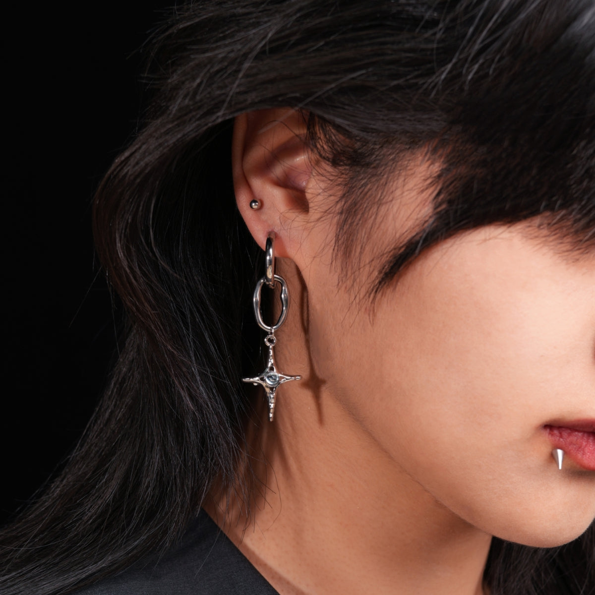 Boucles d'oreilles Polaris-77