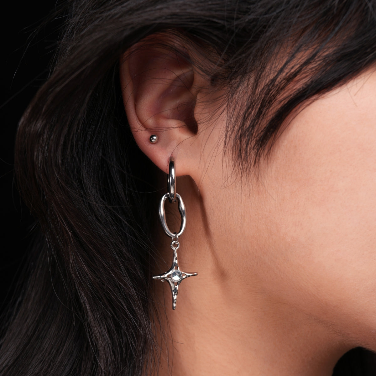 Boucles d'oreilles Polaris-77