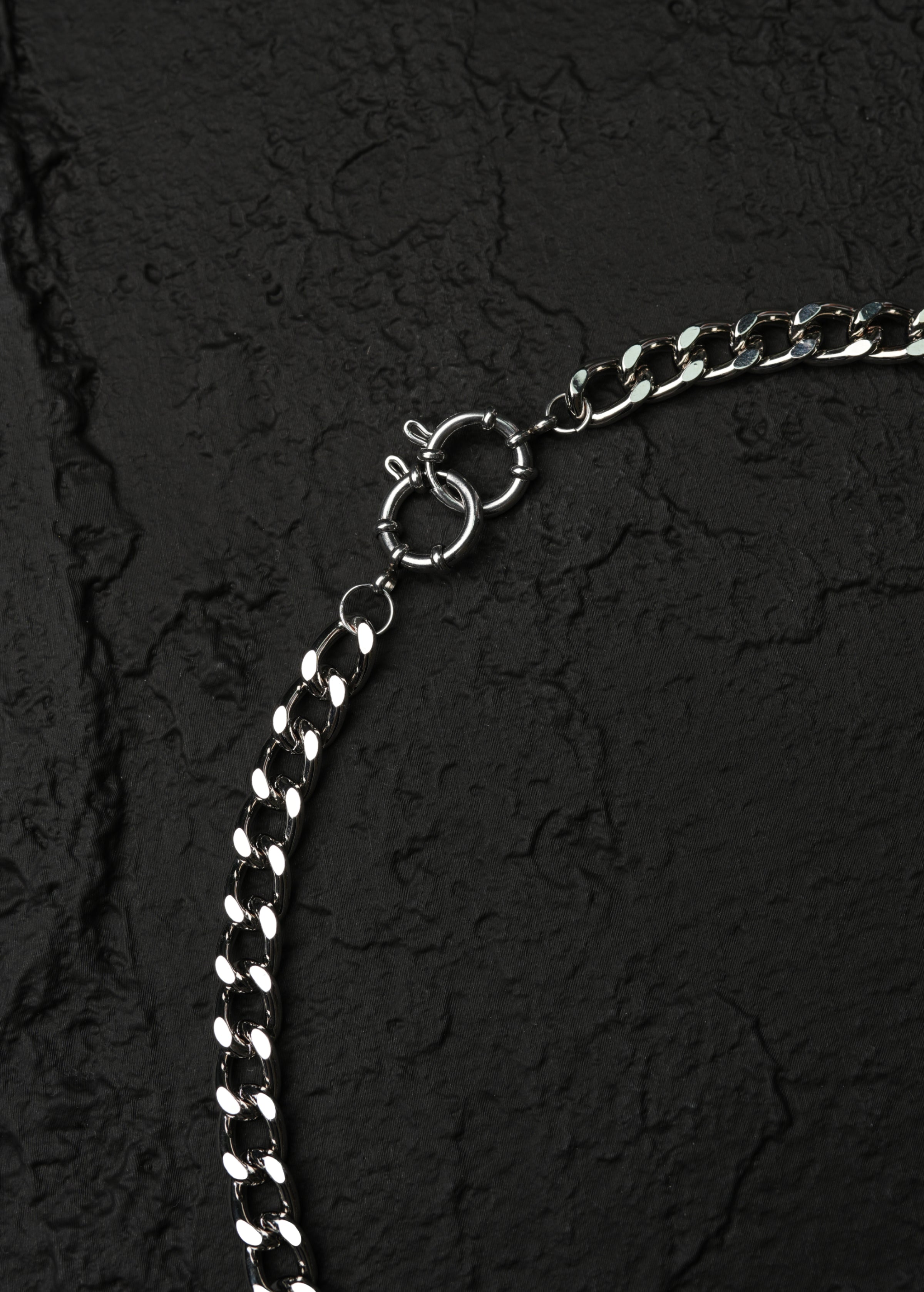 Soft Chrome Necklace